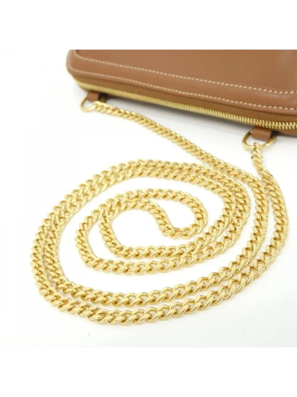 ★SOLD★ Celine Chain Clutch Cuill Triomphe - Picture 8 of 9